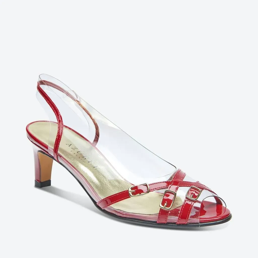 Chaussures Azurée Biarritz - Modèle Malub Rouge