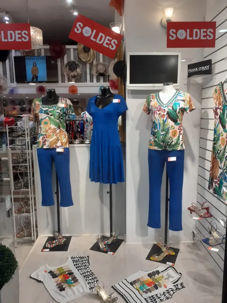 Soldes d'été 2024 dans votre boutique de prêt à porter La Scala Biarritz